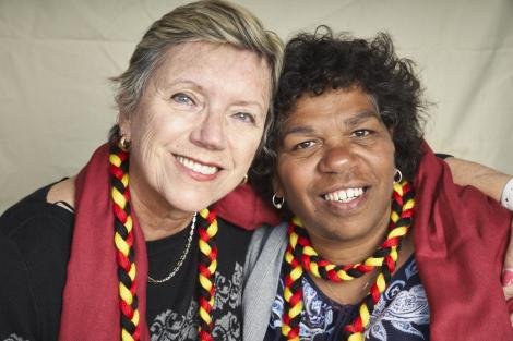 Potrait of Sally and Carol